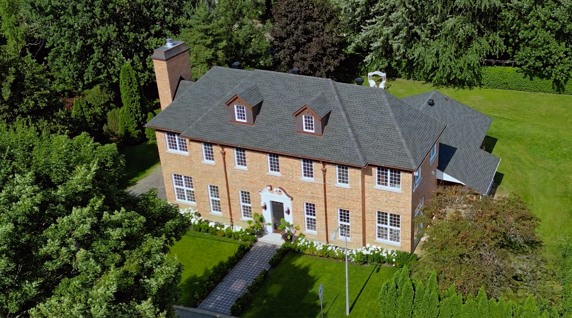 Vue aérienne — Domaine privé